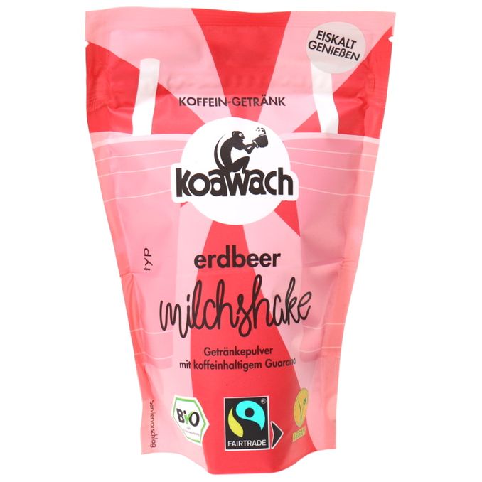 Koawach BIO Milchshake Pulver Erdbeer