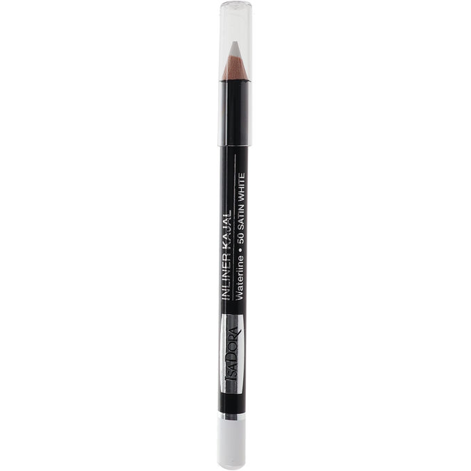 IsaDora Øjenblyant Inliner Kajal Waterline Satin White No 50