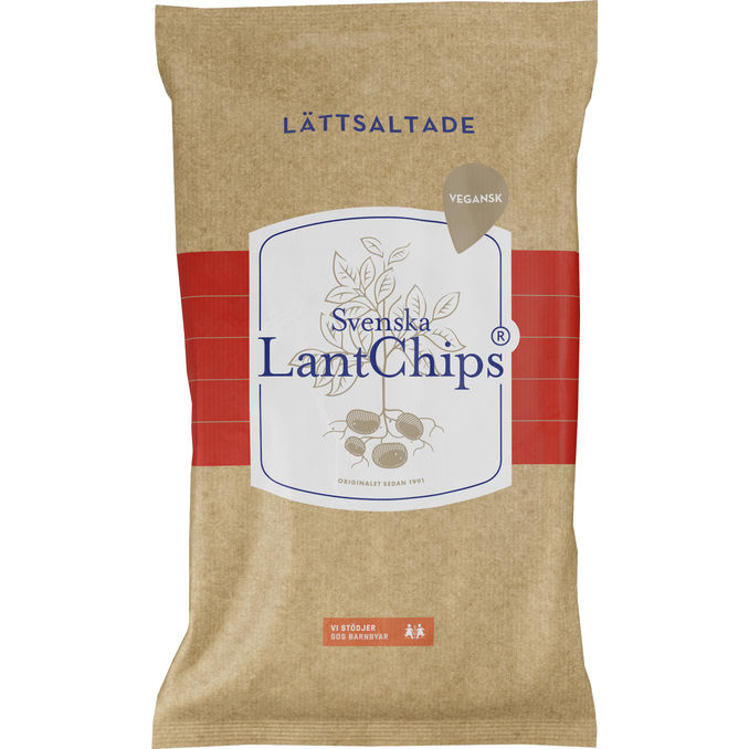 Svenska LantChips Lantchips Lättsaltade