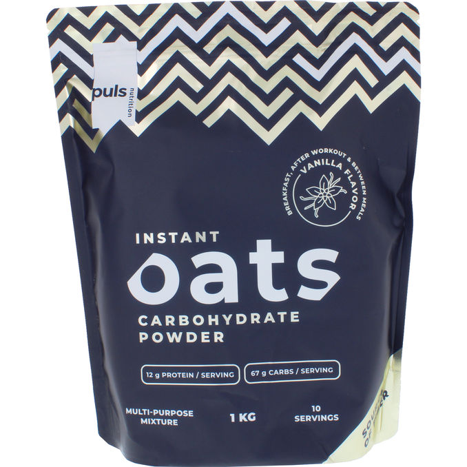 Puls Nutrition Instant Oats Kaurajauho Vanilja