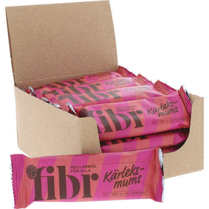 Fibr Energibar Kärleksmums 20-pack