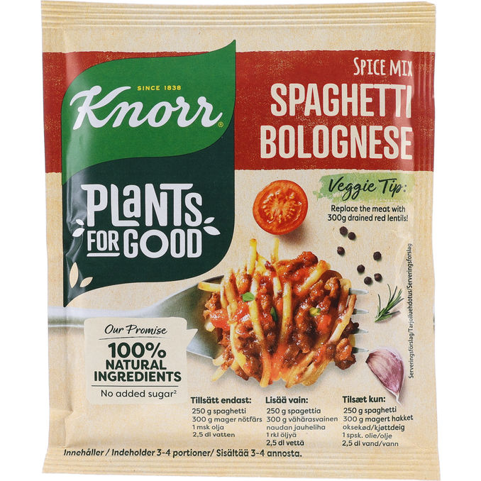 Läs mer om Knorr 3 x Spaghetti Bolognese Spice Mix