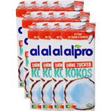 Alpro Kokosdrink ohne Zucker, 12er Pack