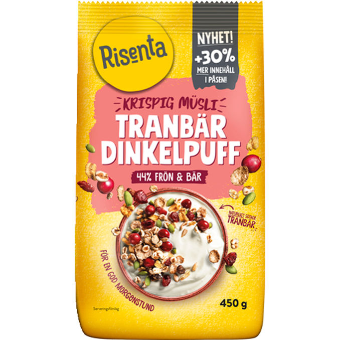 Risenta Müsli Tranebær & Spelt