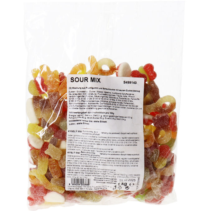 Suntjens Fruchtgummi Sour Mix, Maxipack