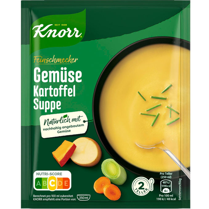 Knorr Gemüse Kartoffel Suppe