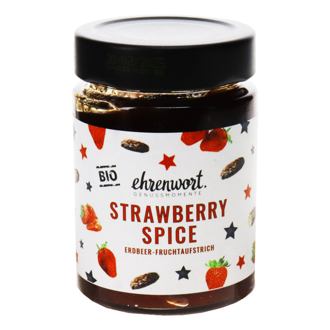 ehrenwort BIO Strawberry Spice Fruchtaufstrich