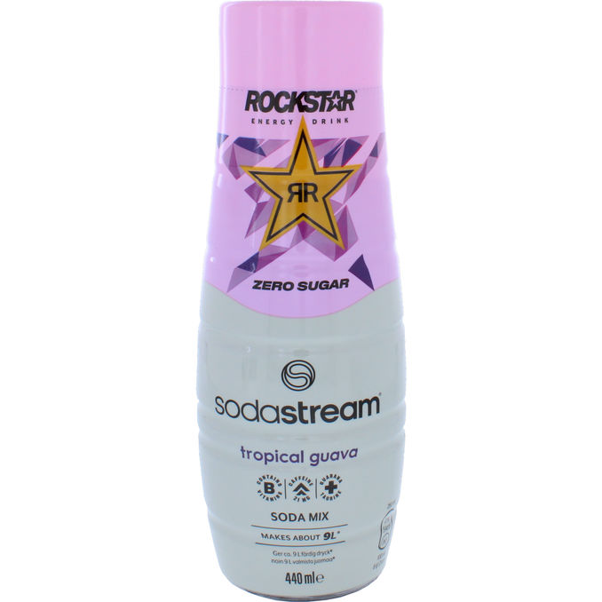 Sodastream Rockstar Energy Tropical Guava Zero 440ml