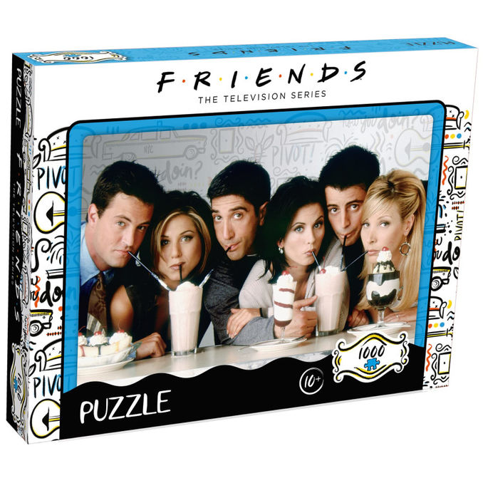 Winning Moves Friends Puzzle "Milkshake", 1000 Teile