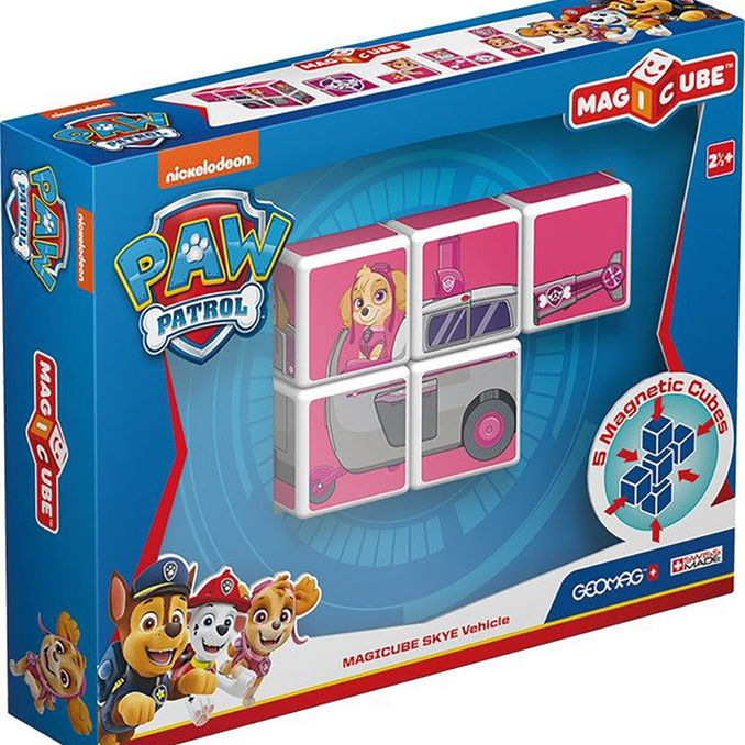 Geomag Paw Patrol Magicube "Skye’s Helicopter"