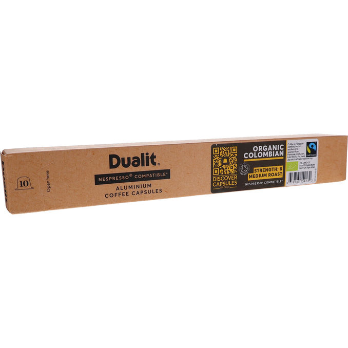 Dualit 2 x Kaffekapsler Colombiano Medium Ristet 10-pak