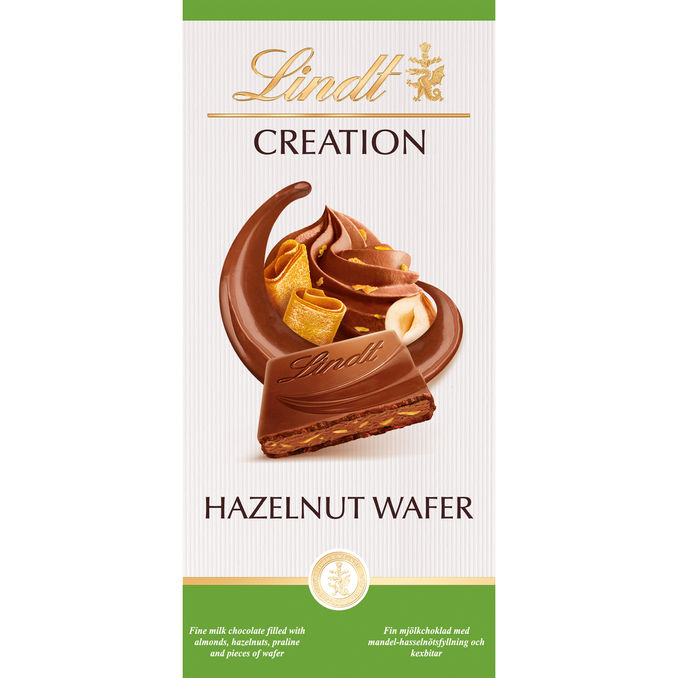 Lindt Mjölkchoklad Hasselnöt & Kex