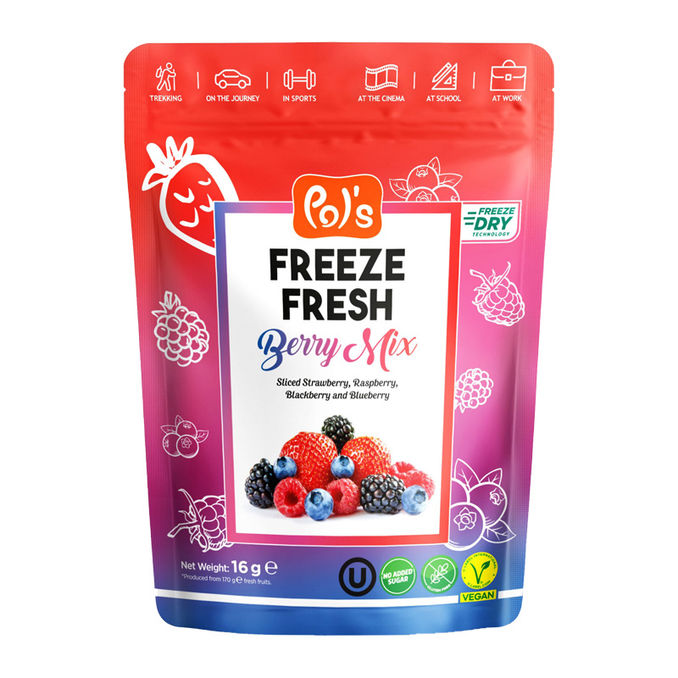 Pol's Freeze Fresh Berry Mix Fruchtchips