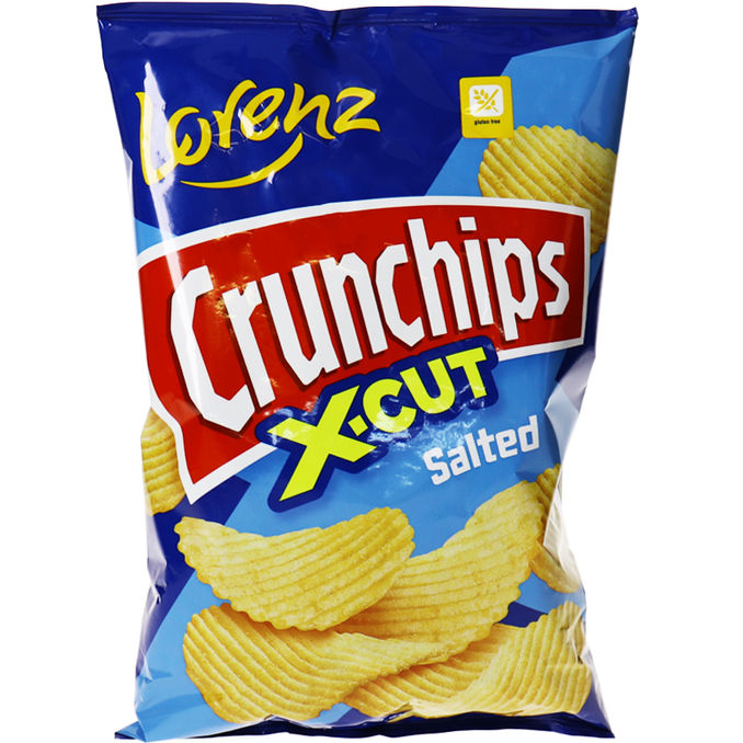 Lorenz Crunchips X-Cut Salted