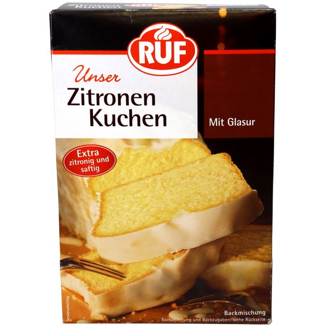 Ruf Backmischung Zitronen Kuchen