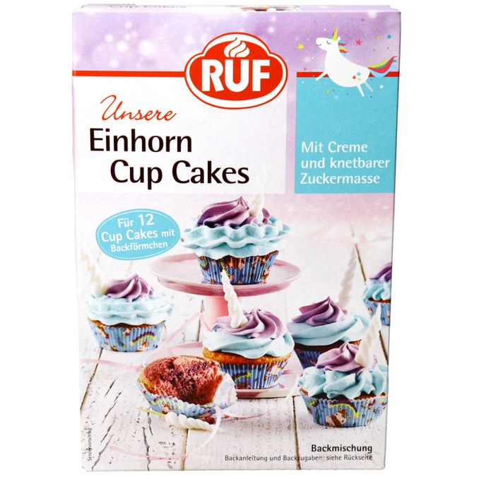 Ruf Einhorn Cupcakes