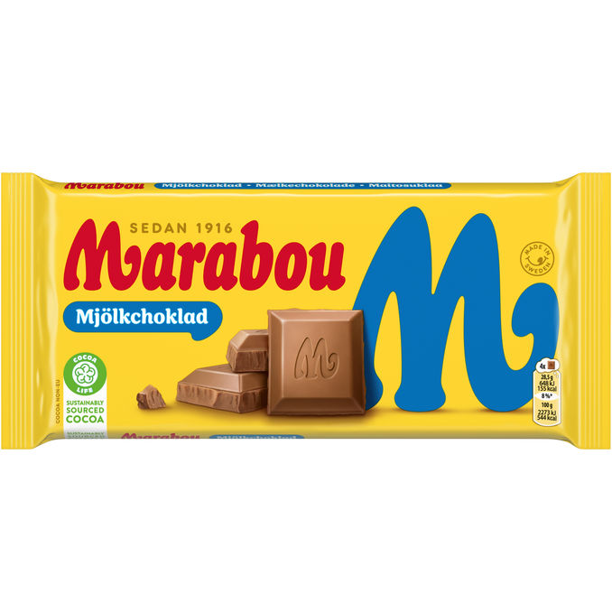 Marabou Mælkechokolade 200g