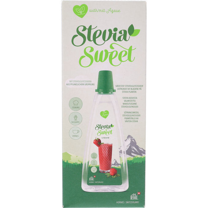 Hermesetas 2 x Sötningsmedel Stevia Flytande