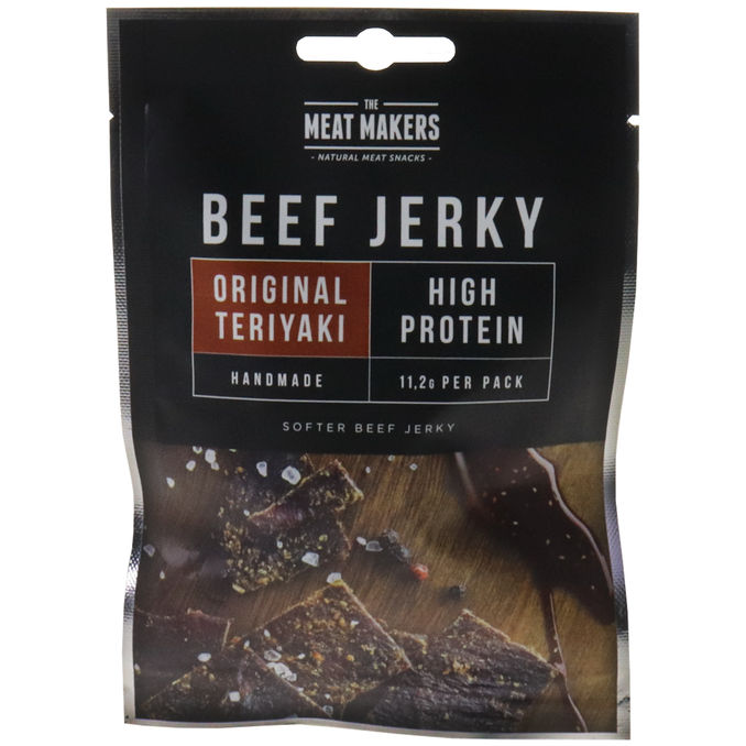 The Meat Makers Beef Jerky Original Teriyaki 