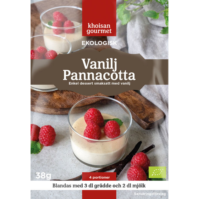 Khoisan Gourmet Panna Cotta Vanilje Pulverpose