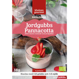 Khoisan Gourmet Panna Cotta m. Jordbær Pulverpose