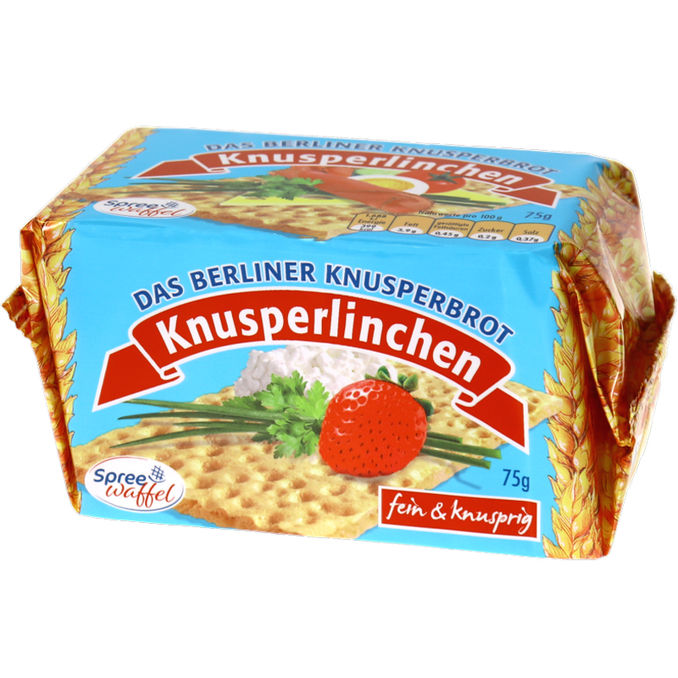 Spreewaffel Berliner Knusperbrot Knusperlinchen