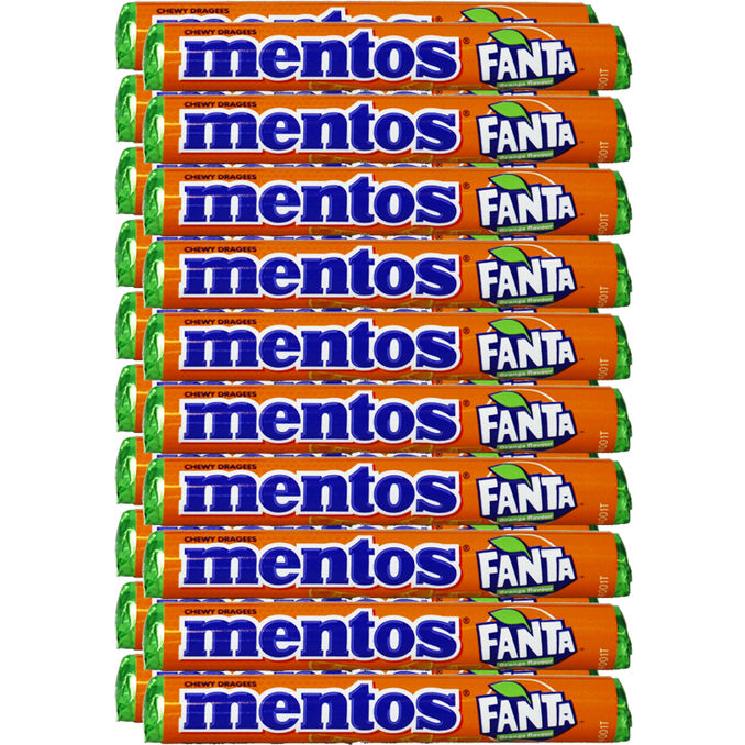 Mentos Fanta Orange, 20er Pack