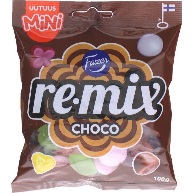 Fazer Karkkipussi Remix Mini Choco