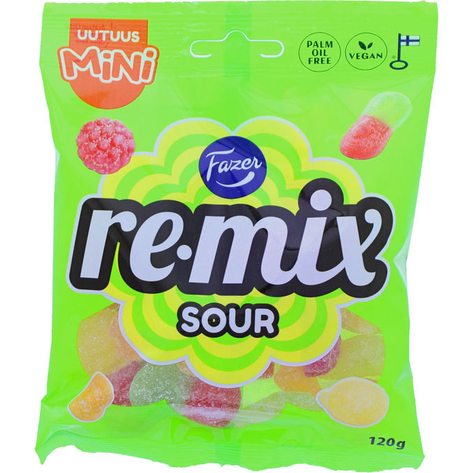 Fazer Remix Mini Sour 120 g