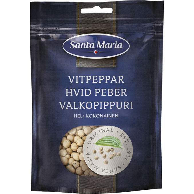 Santa Maria Vitpeppar Hel