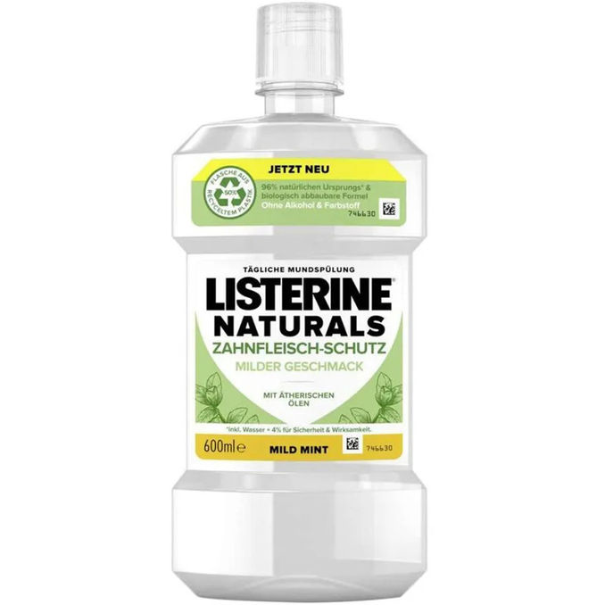 Mundspülung Listerine Naturals Zahnfleischschutz