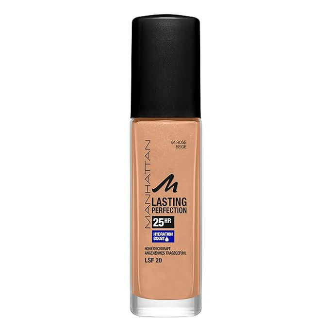 Manhattan Foundation Lasting Perfection 25H SPF 20 Rose Beige 64