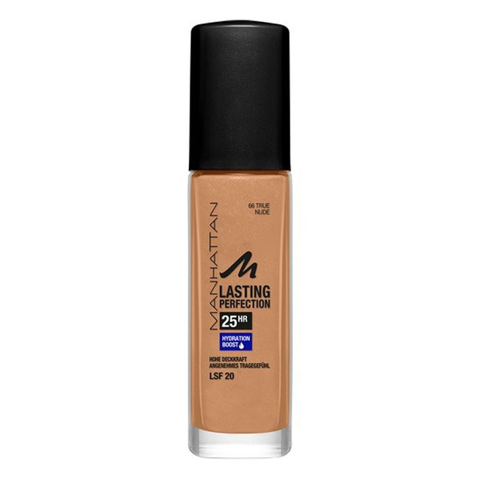 Manhattan Foundation Lasting Perfection 25H SPF 20 True Nude 66