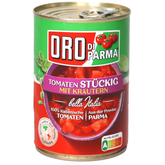 Oro di Parma Tomatenstücke Kräuter