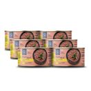 Pets Deli Nassfutter Pure Meat Huhn mit Katzenminze für Katzen, 6er Pack