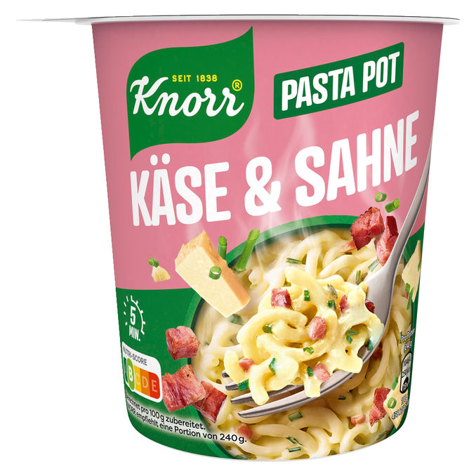 Knorr Pasta Pot Käse & Sahne