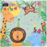 Duni Dun Paper+Design Lautasliina Party Animals