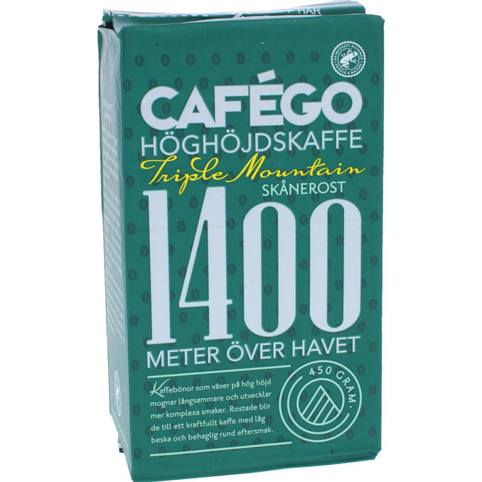 Cafégo Kaffe Malet Triple Mountain