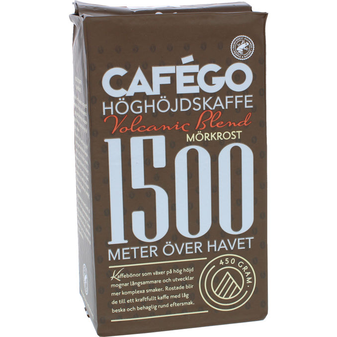 Cafégo Kaffe Malet Volcanic Blend