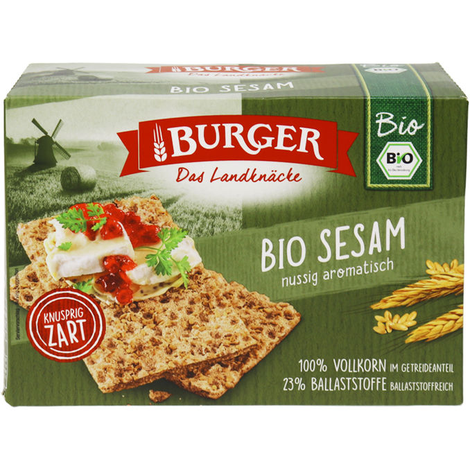 Burger BIO Sesam Knäckebrot