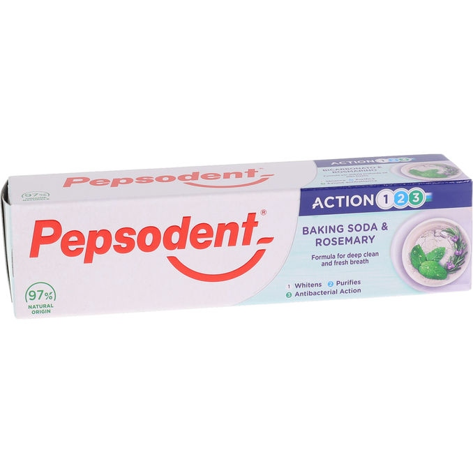 Pepsodent Tandpasta Bikarbonat & Rosmarin