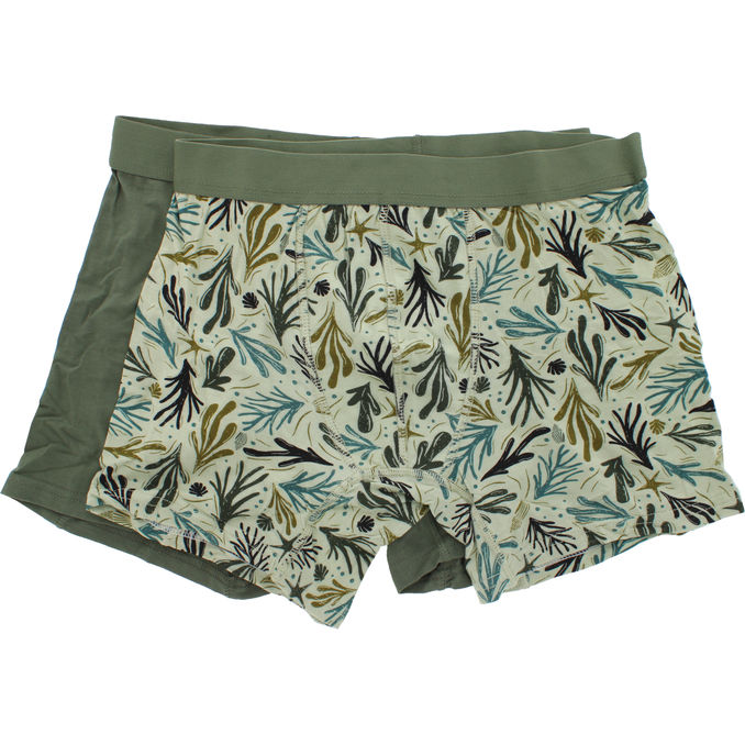 CROSSBOW Boxers Bamboo Desert Sage Str. S 2-pak