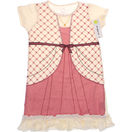 CROSSBOW CRO KIDS DRESS, pink 98/104 1pcs