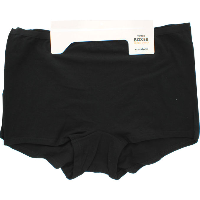 CROSSBOW Trusse Boxer Sort Str. XXL 2-pak