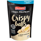 Ehrmann High Protein Crispy Balls mit weißer Schokolade