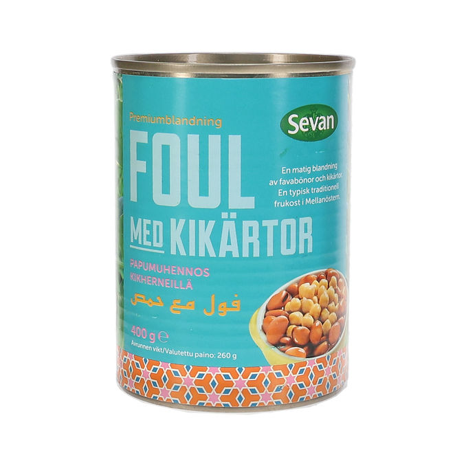 Sevan 2 x Favabönor & Kikärtor