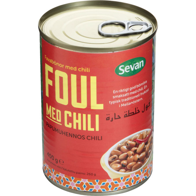 Sevan 2 x Favaböner Chili