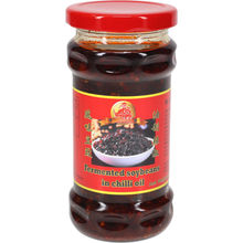 Fermenterede Sojabønner i Chiliolie