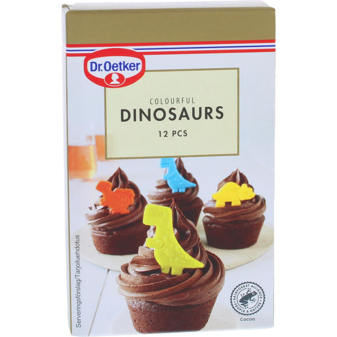 Dr. Oetker Koristekuviot Dinosaurs