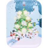 Optodesign Bricka Mumin Julgran 27x20cm